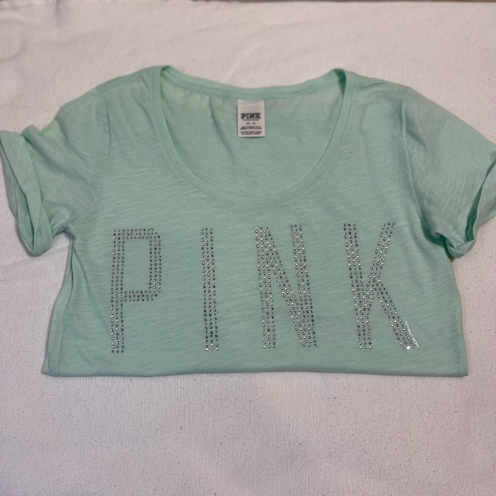 •EUC•Victoria’s Secret PINK Embellished T-shirt
